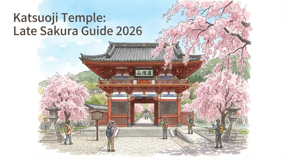 Katsuoji Temple Cherry Blossoms 2026 Guide