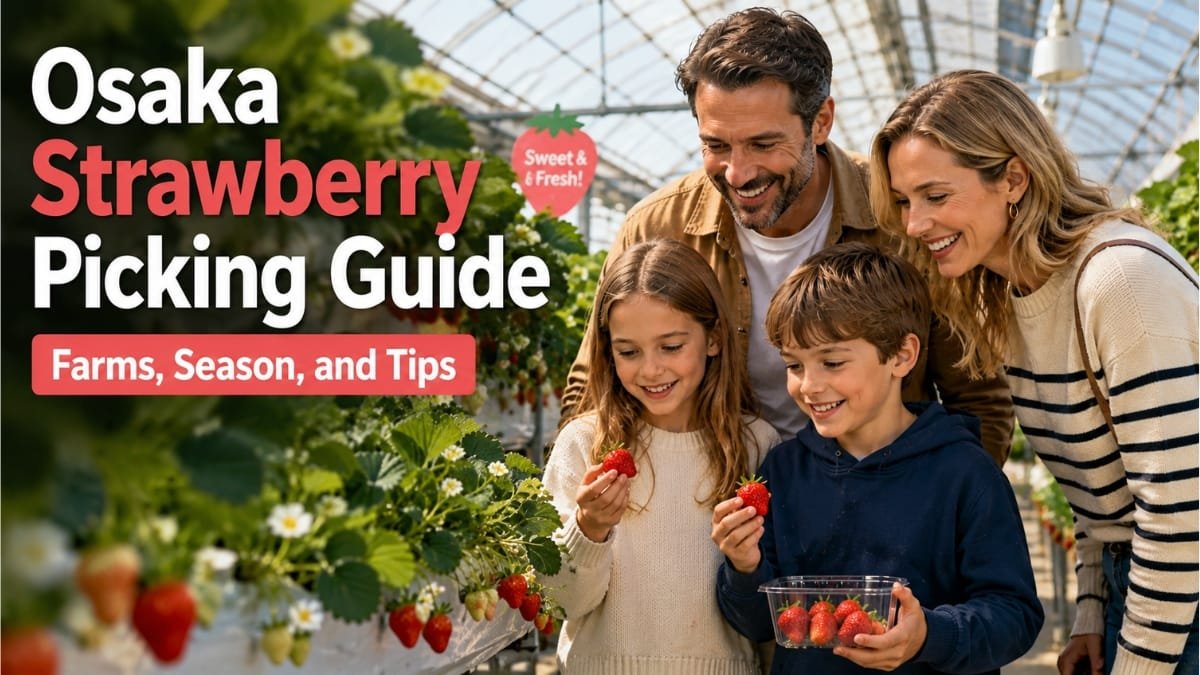 Osaka Strawberry Picking Guide- Farms, Season, Tips