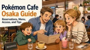 Pokémon Cafe Osaka Guide- Reservations, Menu, Access, and Tips