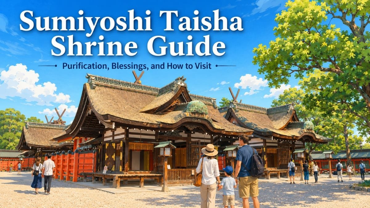 Sumiyoshi Taisha Shrine Guide- Purification, Blessings, and How to Visit
