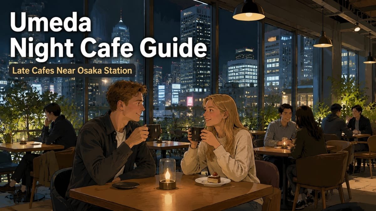 Umeda Night Cafe Guide- Late Cafes Near Osaka Station