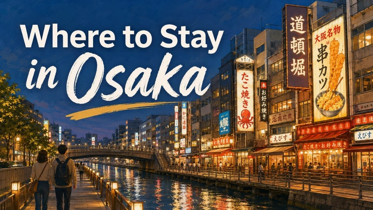 Best Neighborhoods to Stay in Osaka