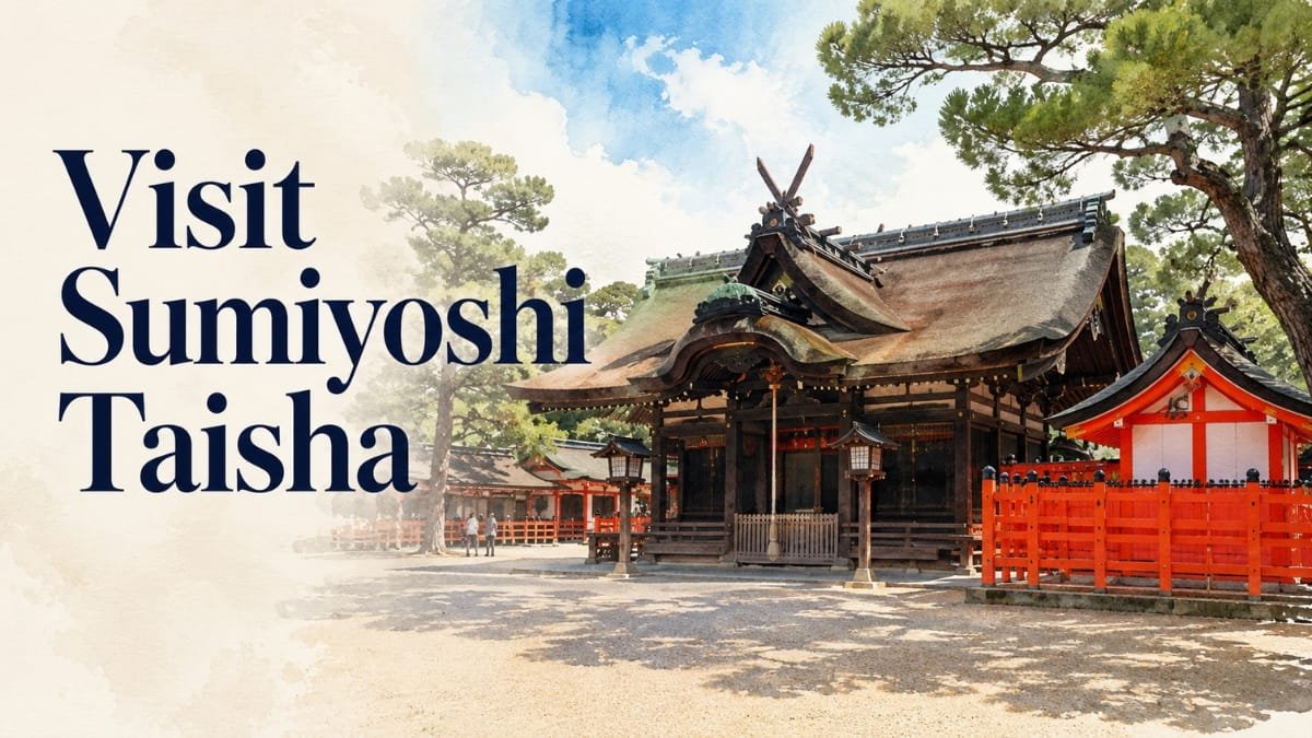 How to Visit Sumiyoshi Taisha Easily