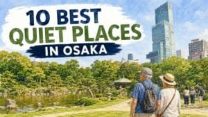 10 Best Quiet Places in Osaka for a Calm Break