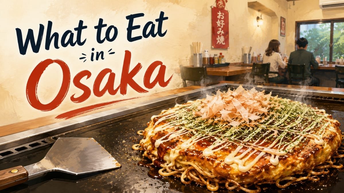 10 Local Osaka Food Examples to Try First