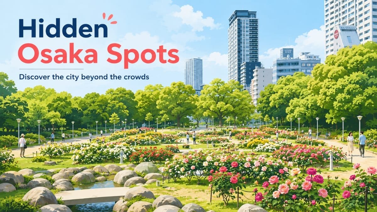 11 Best Hidden Spots Osaka First-Timers Miss