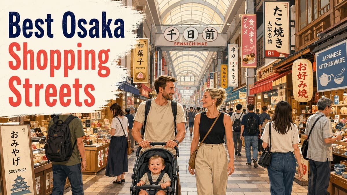 8 Best Shopping Streets in Osaka for Travelers