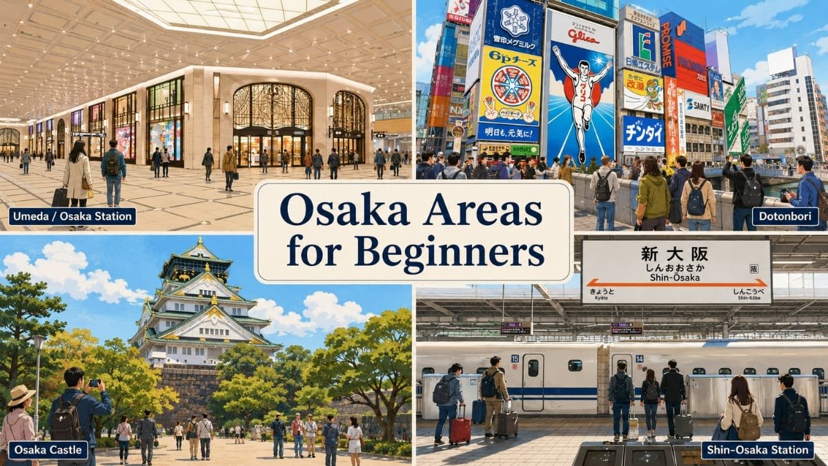 An Osaka Neighborhood Guide for Beginners