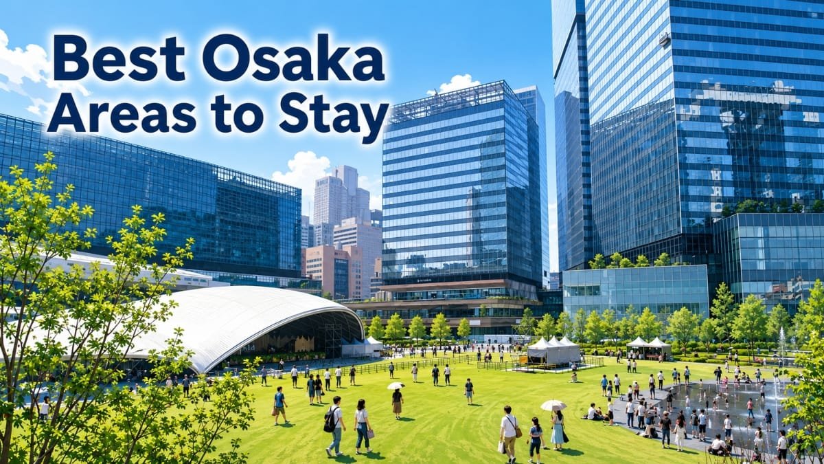 Best Osaka Neighborhoods for Tourists to Stay