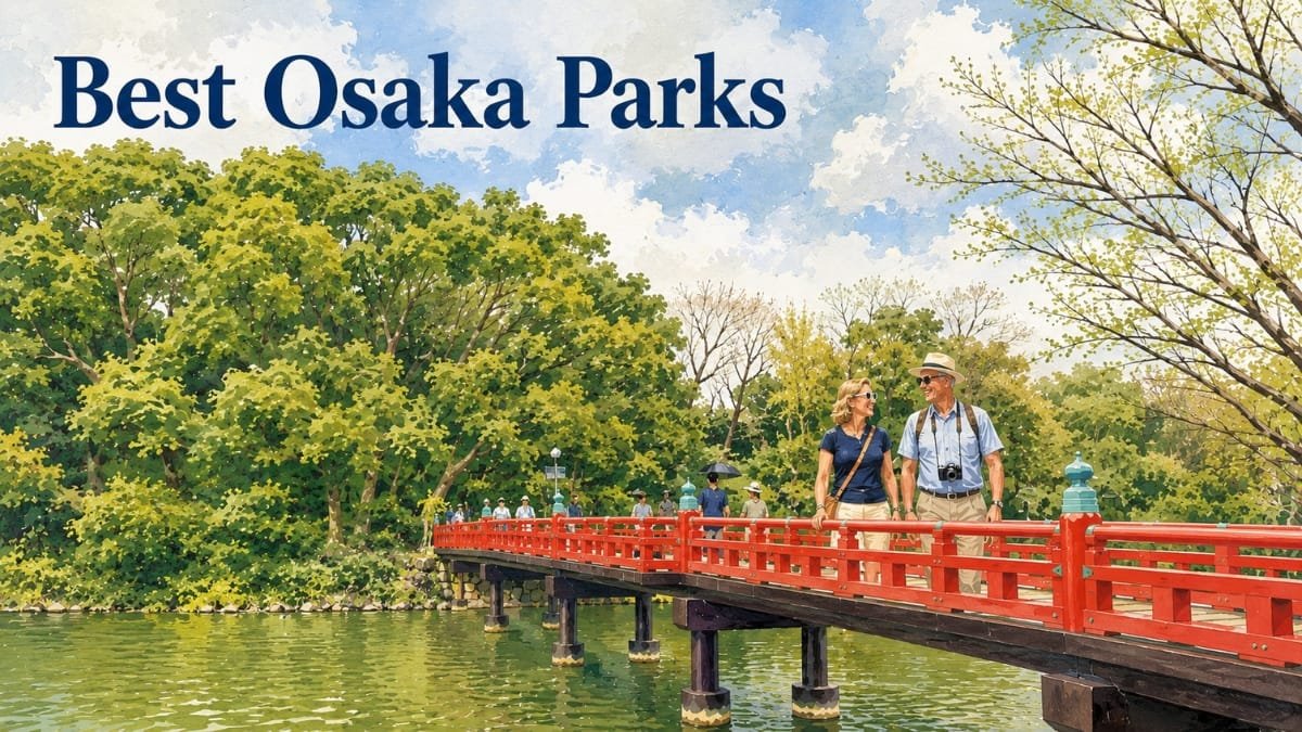 Best Osaka Parks for Walks, Views, and a Break