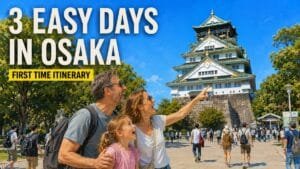 First Time Osaka Itinerary for 3 Easy Days