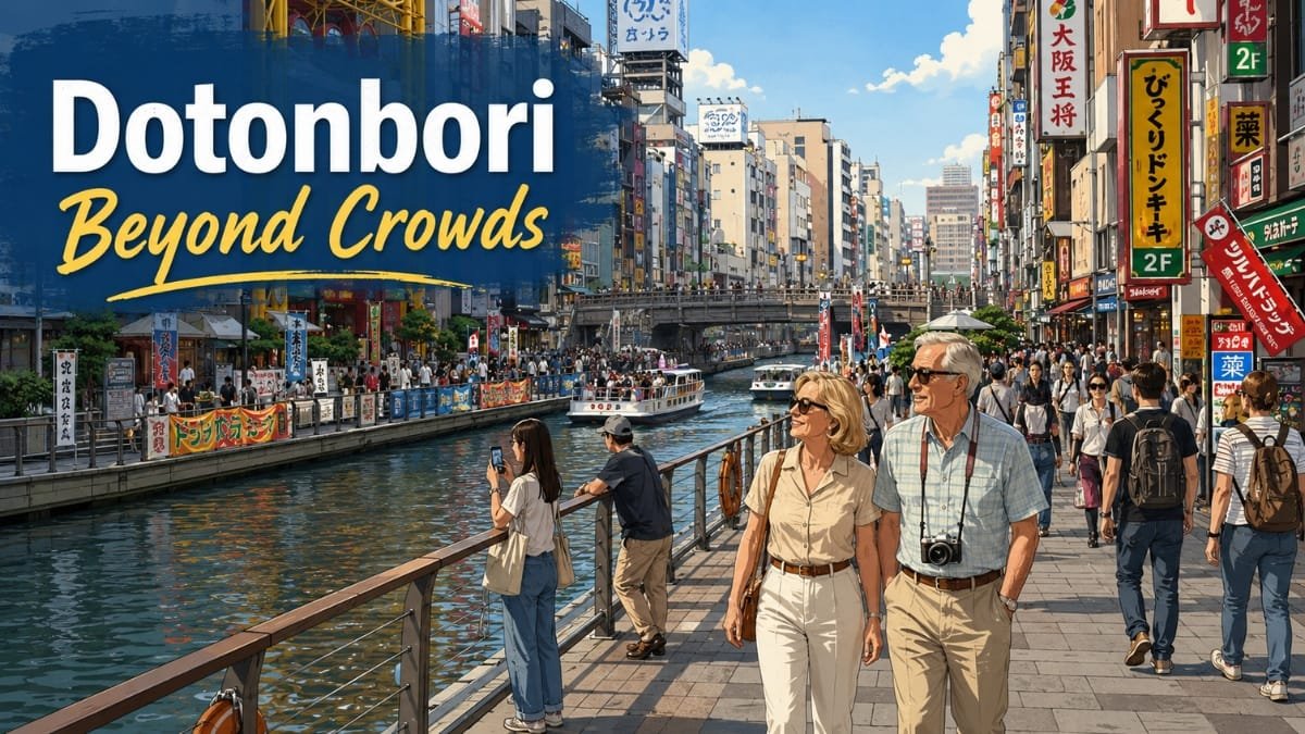 How to Explore Dotonbori Beyond the Crowds