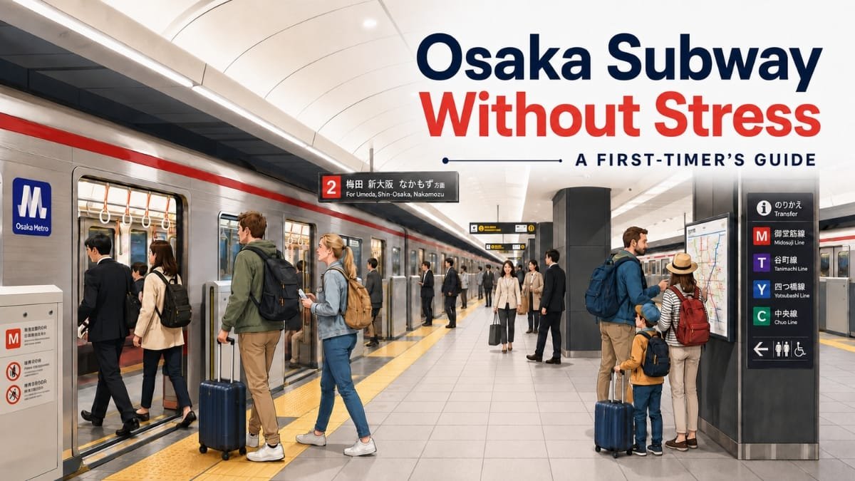 How to Ride Osaka Subway Without Stress