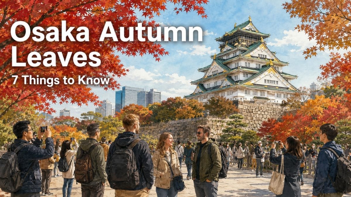 Osaka Autumn Leaves- 7 Things First-Time Visitors Should Know