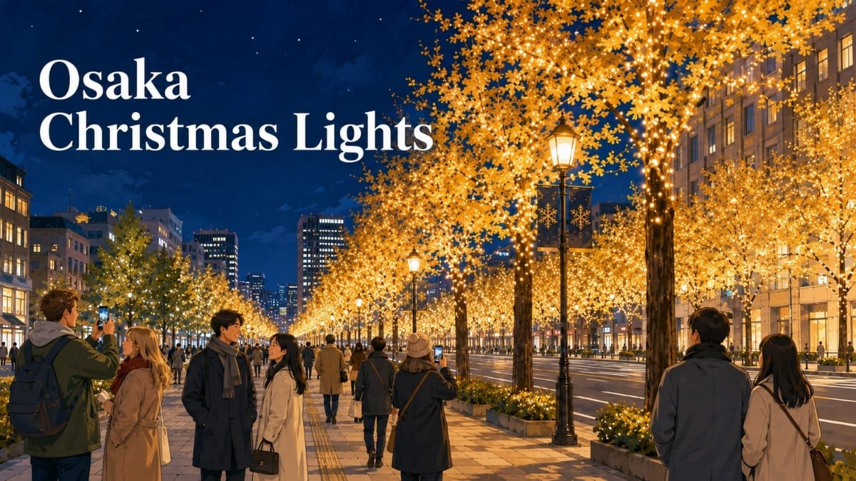 Osaka Christmas Illuminations Guide- Best Spots, Dates & Access