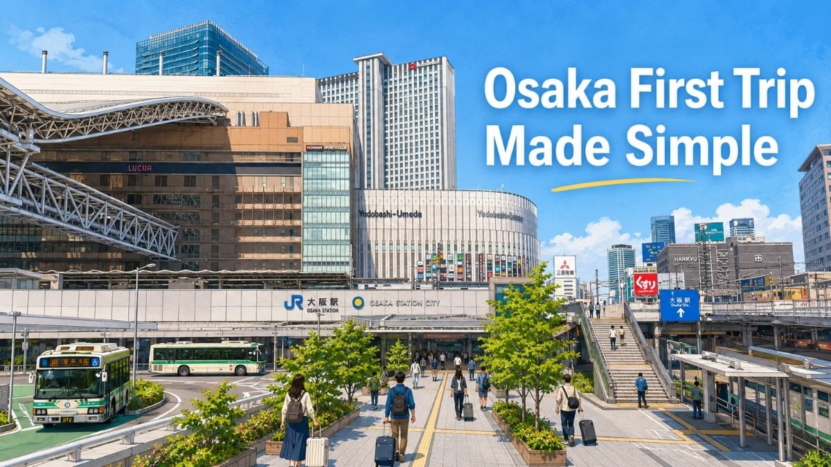 Osaka First Trip Planning Made Simple