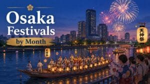 Osaka Seasonal Festival Calendar by Month