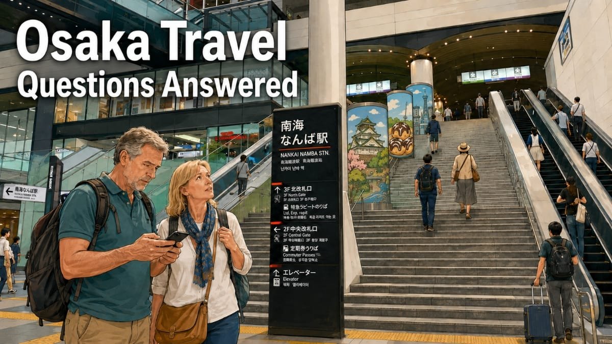 Osaka Travel Questions Answered Before You Go