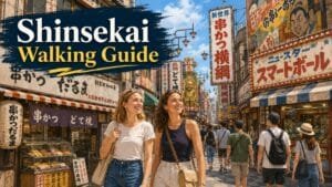 Shinsekai Walking Guide for First-Time Visitors