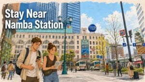 Where to Stay Near Namba Station in Osaka