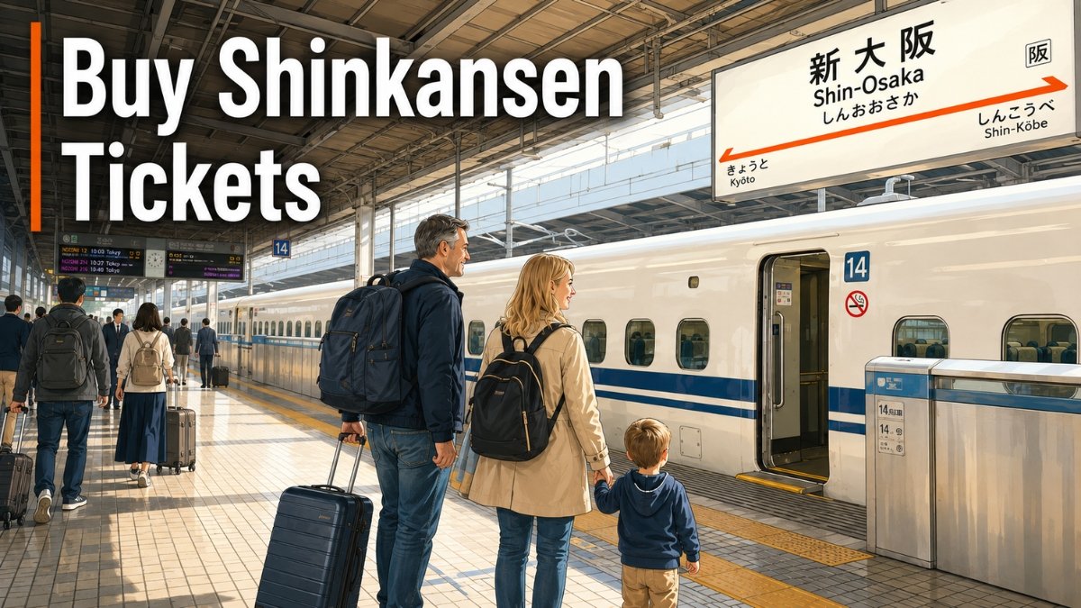 How to Buy Shinkansen Tickets in Osaka Easily